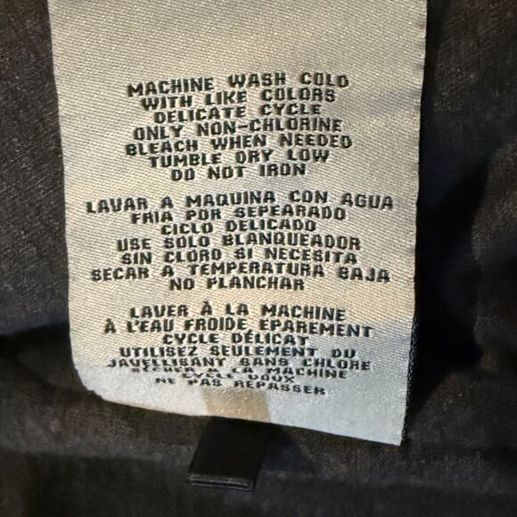 Mens Levis Black Faux Leather Jean Jacket Lined Zip Up Hooded Size Large $140 - Picture 13 of 14